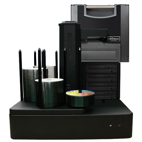 Vinpower Cronus DVD/CD Publishers with Color Thermal Printer - 4 Drives - CRONUS-S4T-THM-BK