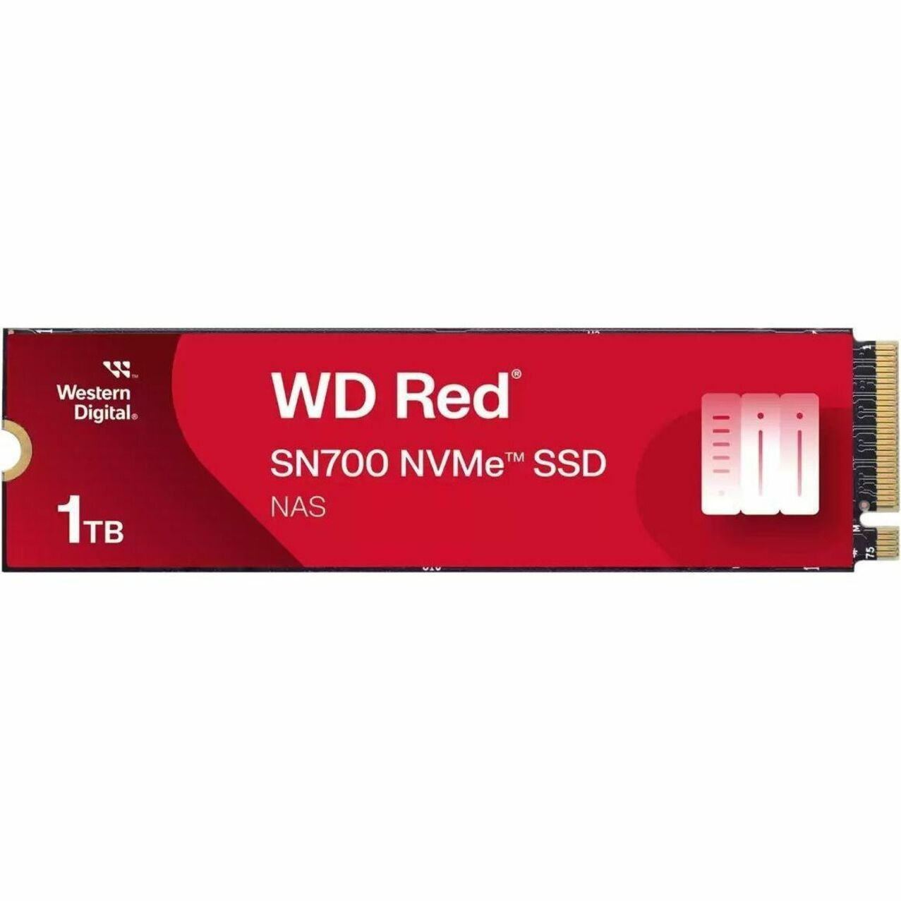 WD Red S700 WDS100T1R0C 1 TB Solid State Drive - M.2 2280 Internal - PCI Express NVMe (PCI Express NVMe 3.0 x4) - WDS100T1R0C-68BDK0PK