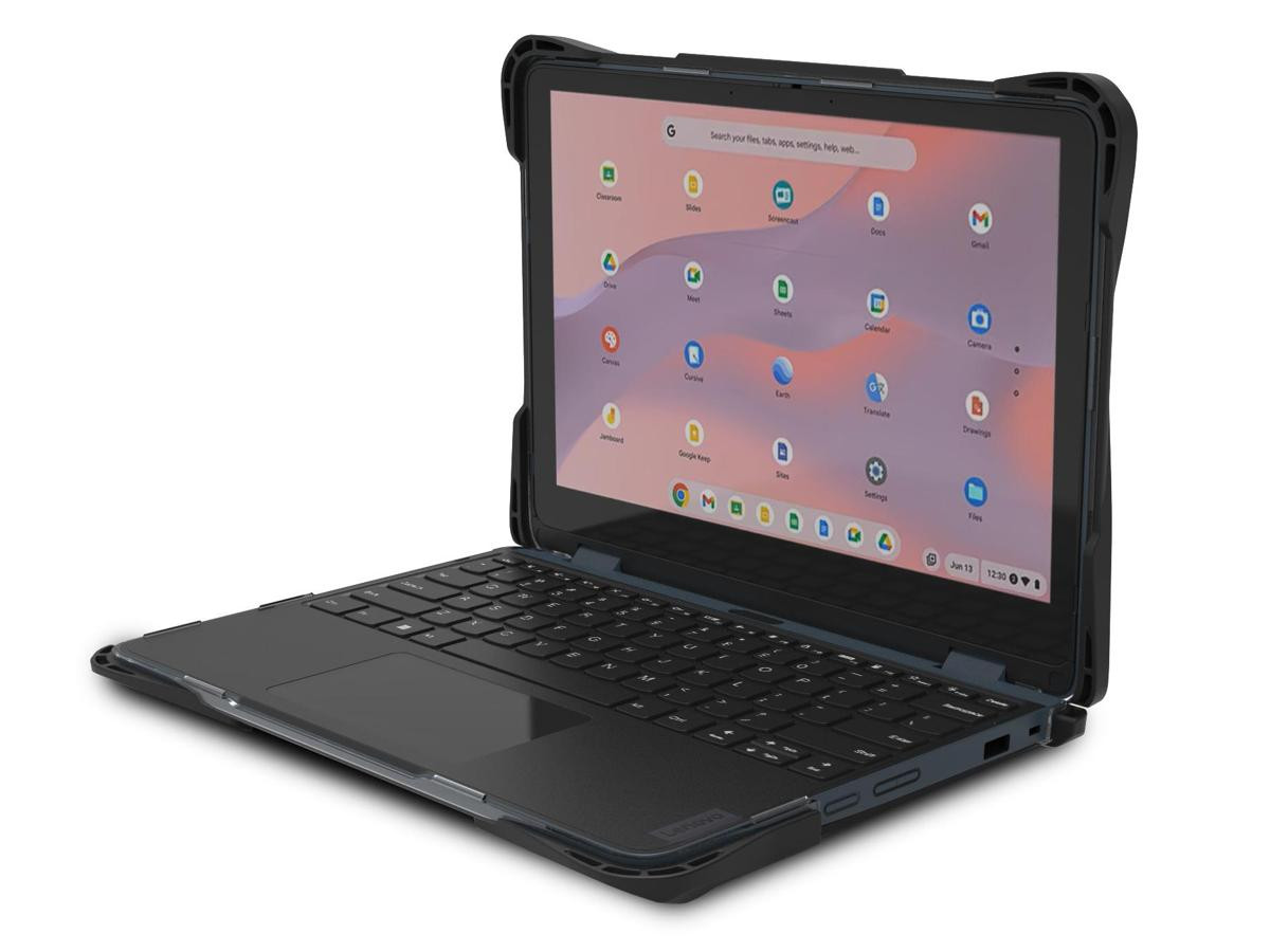 InfoCase Rugged Snap On Case Lenovo 300e 300w G4 Wayne Township - Polycarbonate,Thermoplastic Urethane (TPU) - One Year Limited Warranty - AO-SNP-L300G4-WYN