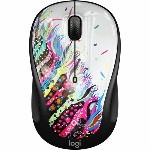 Logitech M325S Wireless Mouse Celebration Black - 910-007525