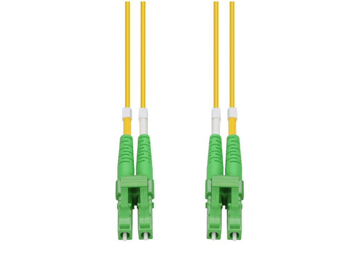 AddOn 5M Alc To Alc Yellow Os2 Duplex Ofnr (Riser-Rated) Smf Fiber Patch Cable - ADD-ALC-ALC-5M9SMF