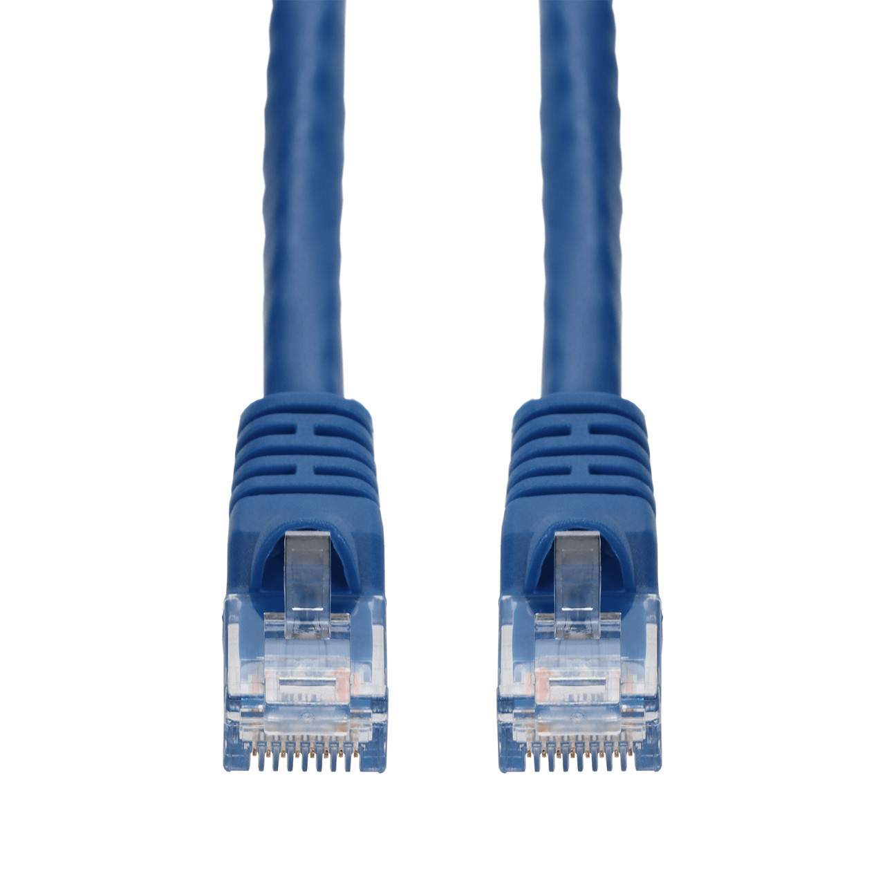 AddOn 37Ft Blue Cat 5E Pvc Ethernet Cable Snagless Bubble Boot Rj-45 M/M - ADD-37FCAT5E-BE