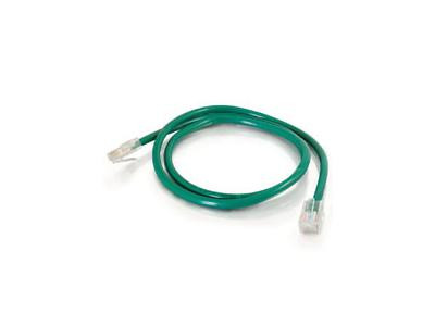 Legrand Quiktron Q-Series Patch Cords, CAT5E, Non-Booted, Green, 4 FT - 4 ft Category 5e Network Cable for Network Device - First End: 1 x RJ-45 Network - Male - Second End: 1 x RJ-45 Network - Male - Patch Cable - Gold Plated Connector - 560-120-004