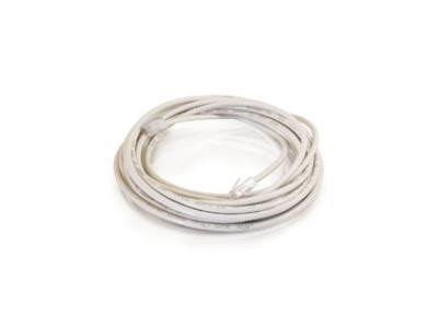 Legrand Patch Cord Unshielded - Male Left Gender - Male Right Gender - Rj-45 Right Connector - Rj-45 Left Connector - 15Feet Length - White - Cm Rated - 24 American Wire Gauge (Awg) - Cat5E Performance Level - 560-125-015