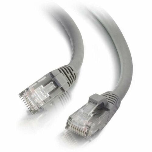 Legrand Quiktron 9ft Q-Series Cat6a Snagless (UTP) Ethernet Network Patch Cable, CM Rated - Grey - 9 ft Category 6a Network Cable for Network Device - First End: 1 x RJ-45 Network - Male - Second End: 1 x RJ-45 Network - Male - Patch - 576-A00-009