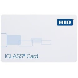 Hid Cards, Iclass 32K (16K/2 + 16K/1), Programmed, F-Gloss, B-Gloss With Mag, Matching #, No Slot - 2003PG1MN