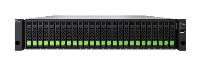 QSAN Unified Storage XCubeNXT 8100 Dual-active Controller Enterprise Unified Storage - XN8126D