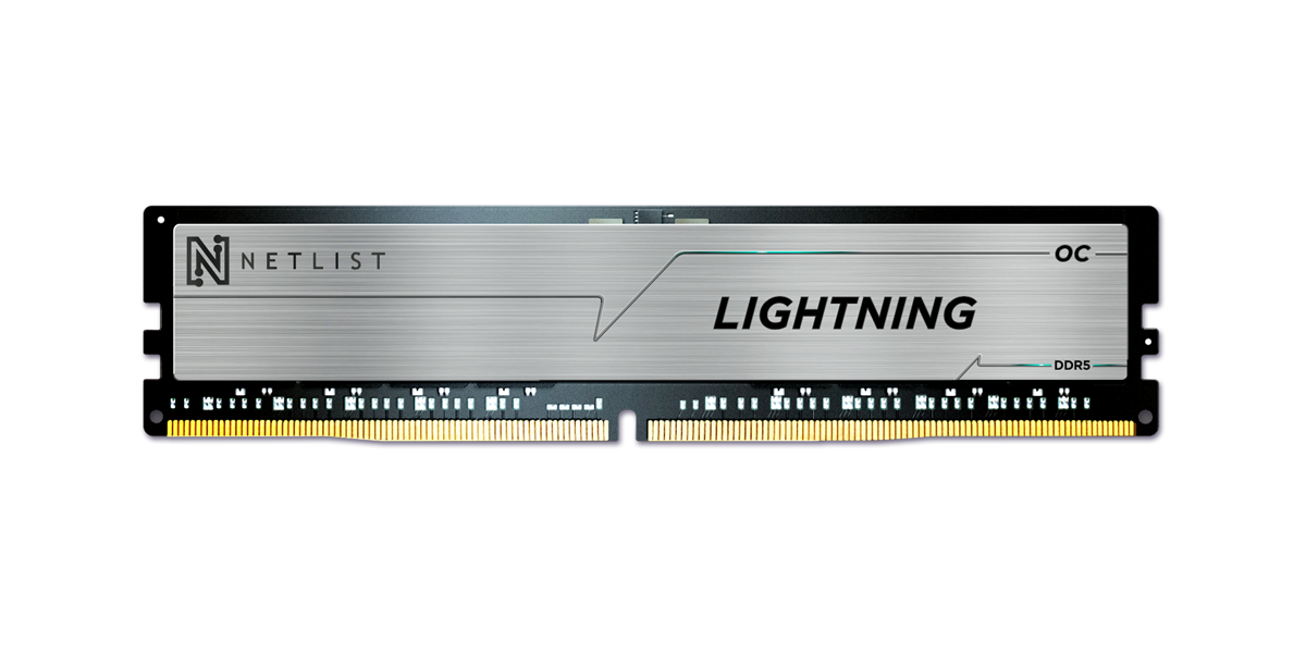 Netlist DDR5 UDIMM OverClock 16GB 2G x 64, 6600Mbps, 34-40-40, 1.4V, Enterprise-Grade Memory – NLU4G0254G0766100HA Netlist DDR5 UDIMM OverClock 16GB 2G x 64, 6600Mbps, 34-40-40, 1.4V, Enterprise-Grade Memory – NLU4G0254G0766100HA
