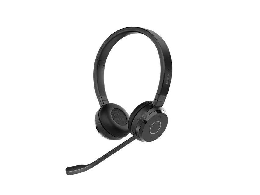 Jabra Evolve 65 TE - USB-A MS Stereo - Headset - Wireless - Bluetooth 5.2 - On-Ear - 150 - 6800Hz - Electret Condenser (ECM) Uni-Directional Microphone - 2 years warranty - 6699-833-309-01