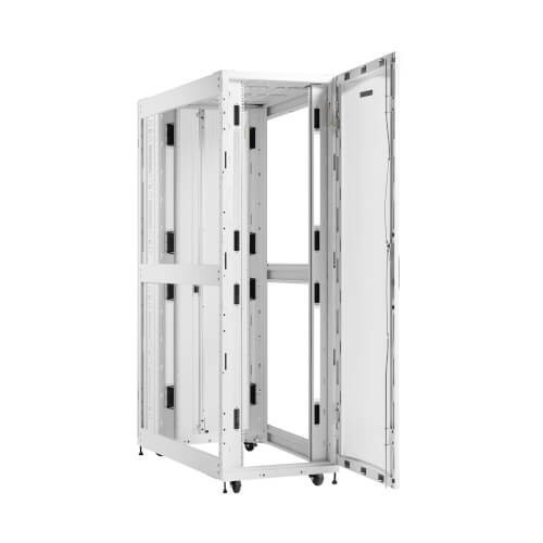 Eaton SmartRack 42U Extra-Deep Standard-Width Heavy-Duty Rack Enclosure Cabinet for AI Servers, White - SRH422454W