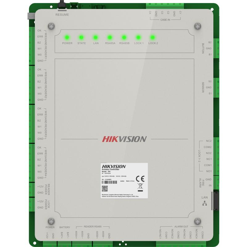Hikvision Pro Series Access Contoller - Supports 2-Door Control - DS-K2622X(P)