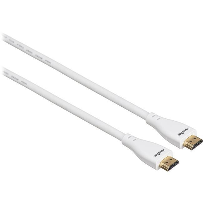 Rocstor Premium 25 Ft (7.6m) 4k High Speed Hdmi To Hdmi M/m Cable - Ultra Hd Hdmi 2.0 - 4k X 2k At 60hz - 3840x2160p - 18gbps - Hdmi 2.0 To Hdmi 2.0 Male/male - 25 Ft / 25ft (7.6m) - Ethernet - 1 X Hdmi Male - 1 X Hdmi Male - Y10C228-W1