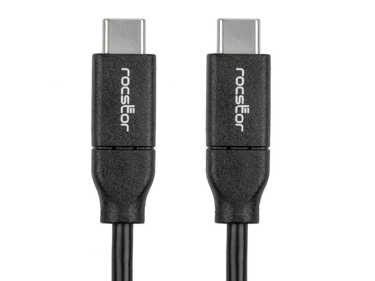 Rocstor USB-C Charging Cable 3m (9.8ft) - Up To 240w Charging - M/m - Retail Box - White - Y10C500-W1