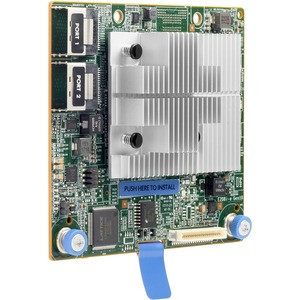 HPE Smart Array E208i-a SR Gen10 Controller - 12Gb/s SAS, Serial ATA/600 - PCI Express 3.0 x8 - Plug-in Module - RAID Supported - 0, 1, 5, 10 RAID Level - 2 - 8 SAS Port(s) Internal - PC, Linux -804326-B21