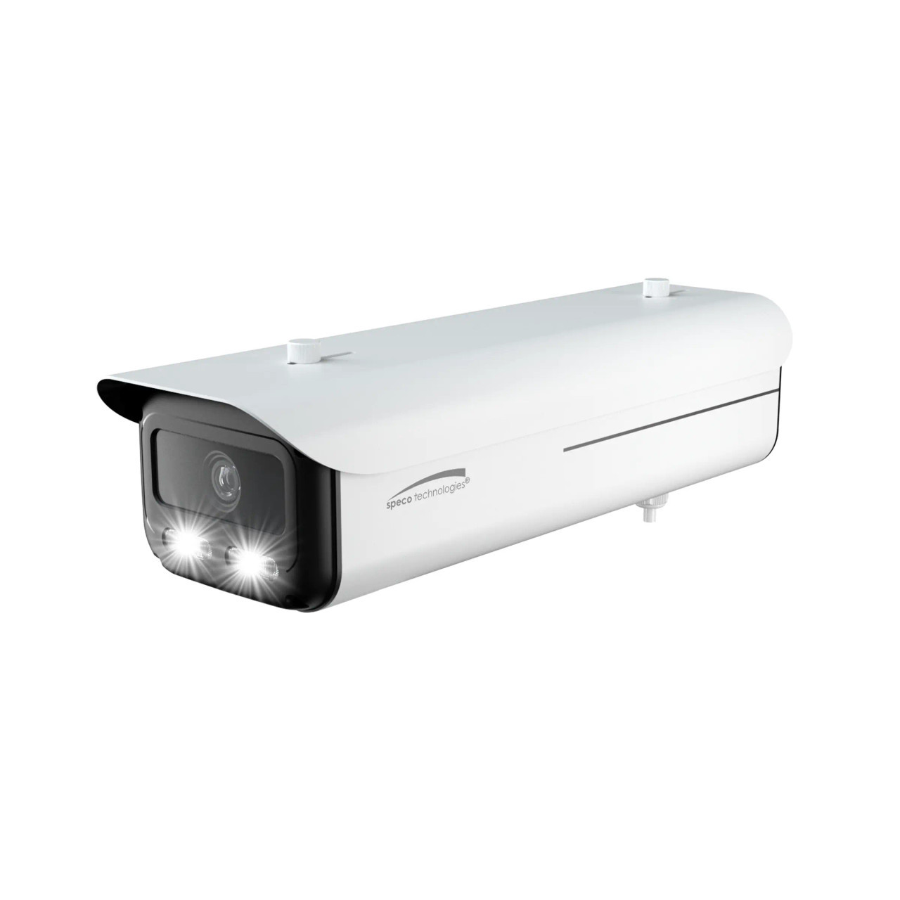 Speco 4Mp Ip License Plate Recognition Box Camera With White Light Intensifier, Ndaa Compliant - O4BXLP1M