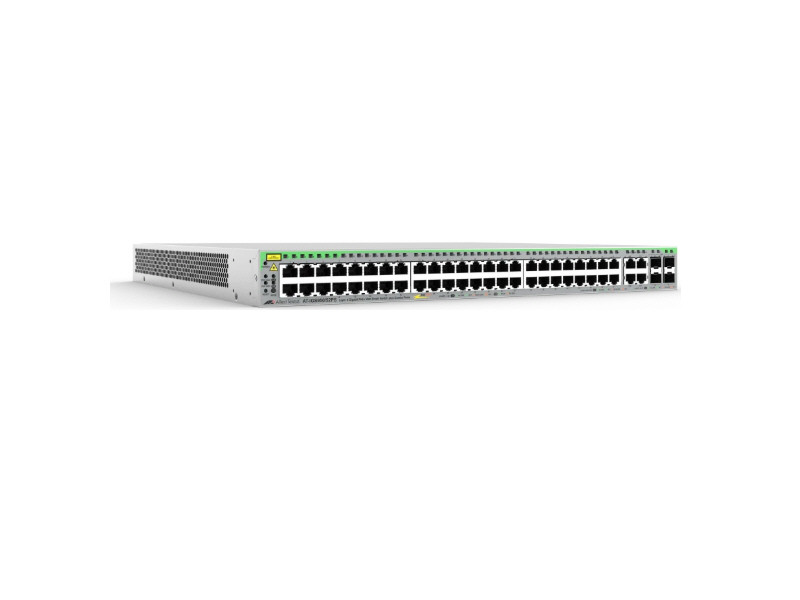 Allied Telesis Switch - At-Igs950/52Ps-910 - 1U - Wired - 1Gbps - Networking / Ports Qty: 56 - Gigabit Ethernet - 256Mb - 32Mb - These Advanced Allied Telesis Websmart Switches Combine The Simplicity Of Unmanaged Switches - AT-IGS950/52PS-910