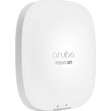 HPE Instant On AP22 Dual Band 802.11ax 1.73 Gbit/s Wireless Access Point - Indoor - 2.40 GHz, 5 GHz - Internal - MIMO Technology - 1 x Network (RJ-45) - Gigabit Ethernet - 8.80 W - Wall Mountable, Ceiling Mountable, Rail-mountable - R4W03A