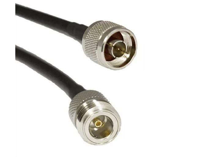 Acceltex 3 195 Series N-Style Jack to N-Style Plug Cable Assembly - ATS-195-NJ-NP-3FT