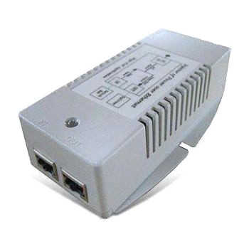 Acceltex 60 Watt PoE Injector and Line Cord (802.3af and 802.3.at) - ATS-60W-POE-INJ