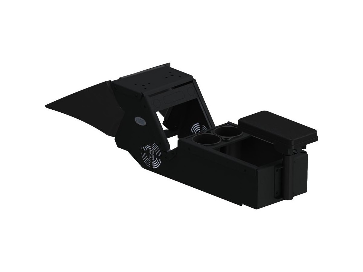Gamber-Johnson Kit, 2021+ Dodge Charger Standard Console With Cup Holder And Rear Armrest - 7170-0887-01
