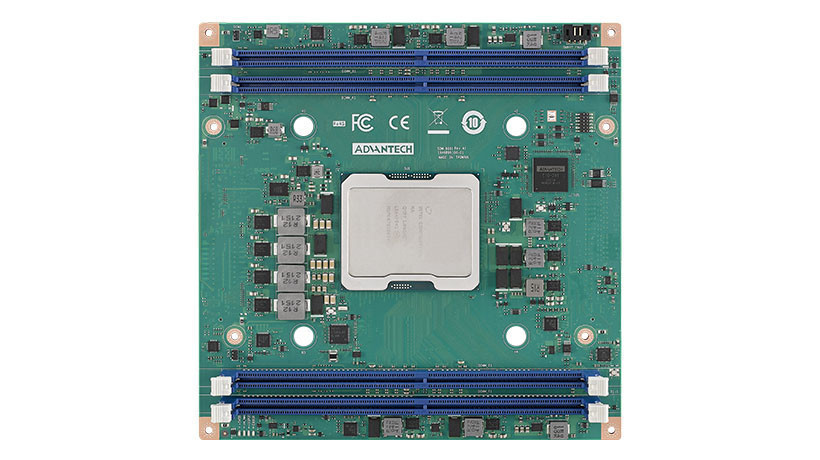 Advantech SOM-D580 Intel Xeon D-2700 Processor (Ice Lake-D HCC) COM-HPC Server Size D - SOM-D580D4-S9A1
