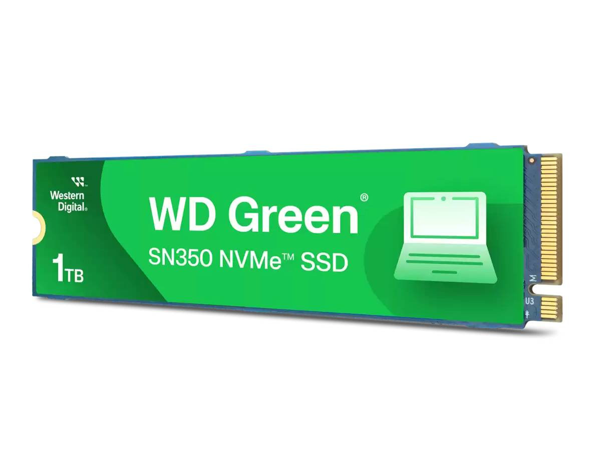 Sandisk Wd Green Sn350 - 1tb Ssd - Pcie3 Nvme - M.2 - 3-year Limited Warranty - WDS100T3G0C-00AZL0