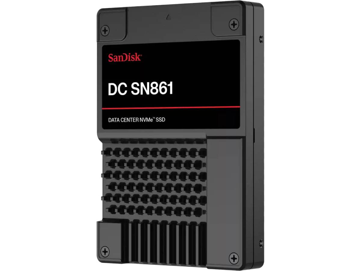 Sandisk Carreradc Sn861 Bics6 Tlc Nvme U.2 Sff-15mm Ri-3 Dw/d 28% Op 6.4tb, Tcg Opal, Generic - 0TS2536