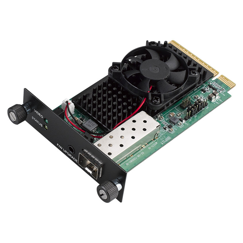 Advantech 4K SDVoE Fiber Receiver Multiview (SDM-S) - Supports HDMI 2.0/HDCP 2.2/1.4 - Uses LC Fiber Connectors, Supports Up To 10km On Single Mode Fiber Or 300m On Multi-Mode Fiber - 96PD-SDMFIBR