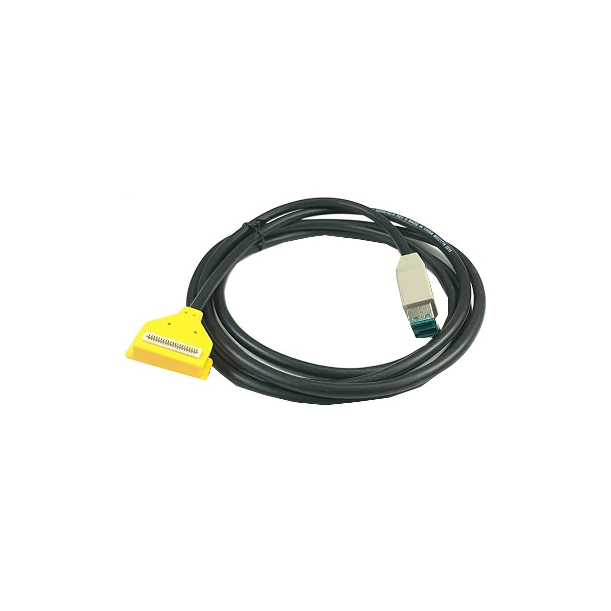 VERIFONE CABLE (YELLOW, POWERED, USB, 12V) FOR THE MX SERIES