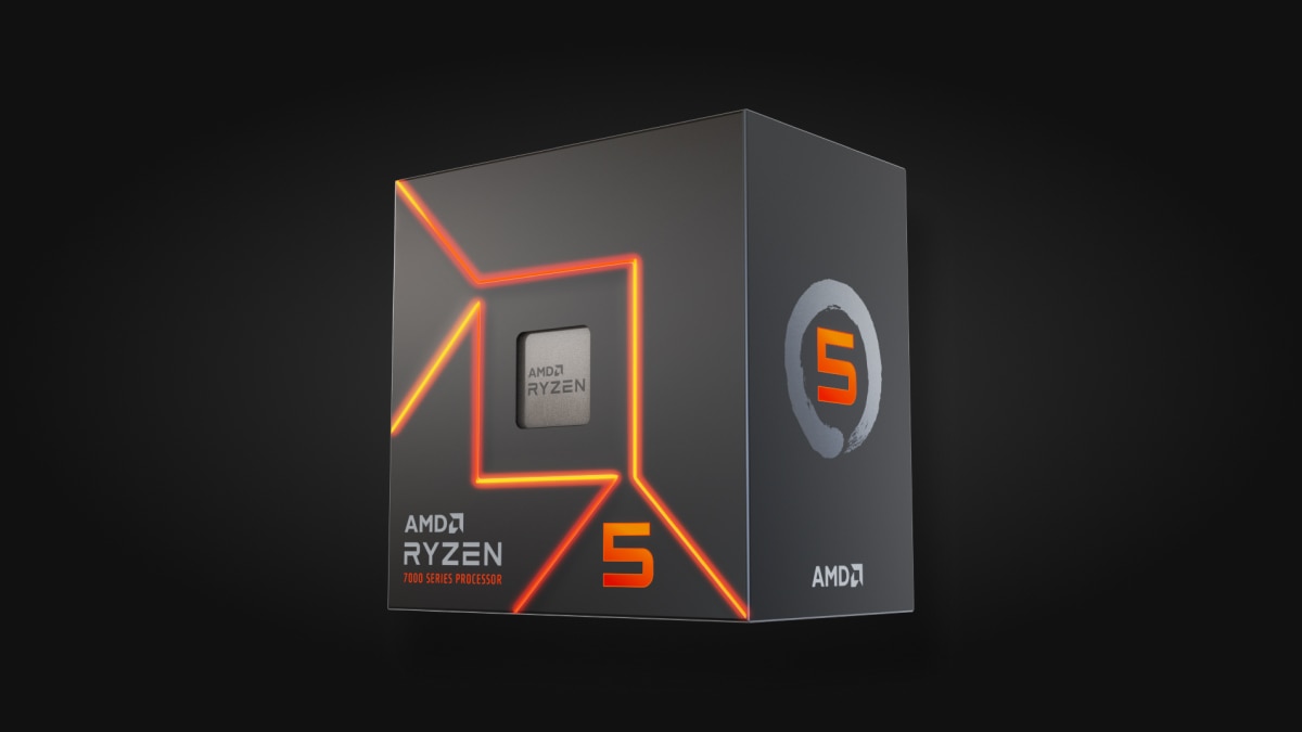AMD Ryzen 5 7400F Processor - 100-000001845