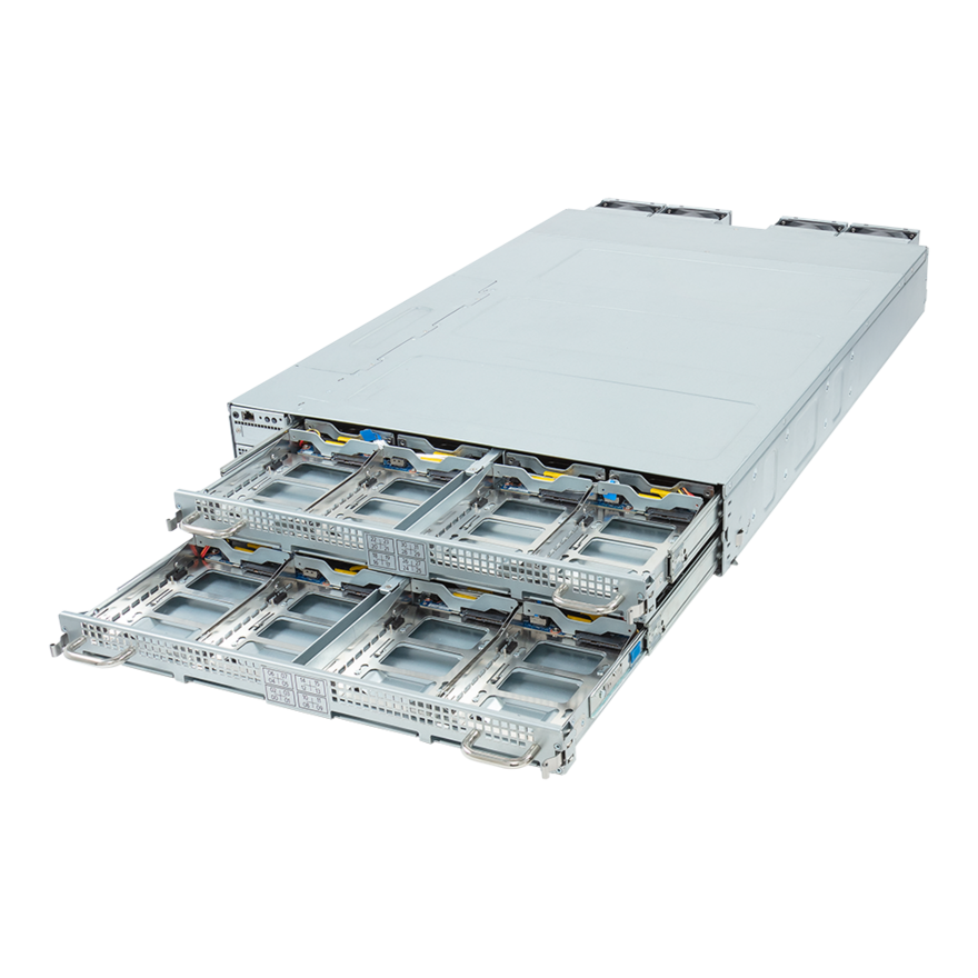 Gigabyte ORv3 JBOD - Single-Path, 32 x SATA/SAS-4 - TO24-JD0