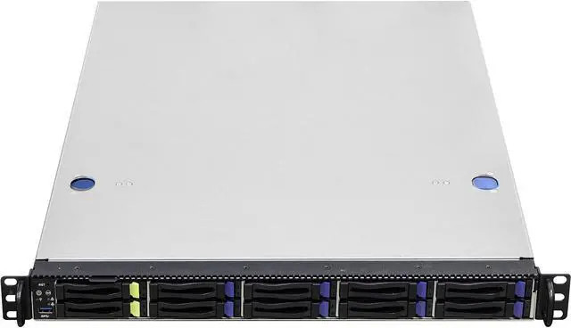AsRock Rack 1u8s2e-rome/2t 1u Rackmount Storage Server Barebone 2 Bays Nvme And 8 Bays Sata Amd Epyc 7003 (with Amd 3d V-cache Technology)/7002 Series Processorsprocessors - 1U8S2E-ROME/2T