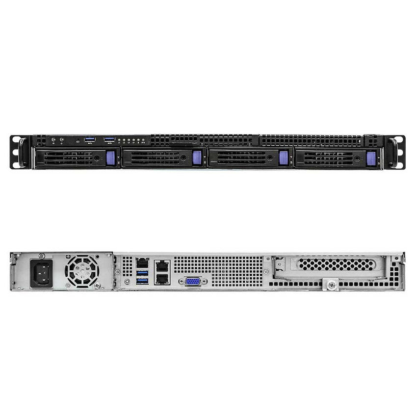AsRock Rack 1u4lw-rome/2t 1u Rackmount Server Barebone 4 Bays Single Socket Sp3 (lga4094) Amd Epyc 7003 And 7002 Series Processors - 1U4LW-ROME/2T AsRock Rack 1u4lw-rome/2t 1u Rackmount Server Barebone 4 Bays Single Socket Sp3 (lga4094) Amd Epyc 7003 And 7002 Series Processors - 1U4LW-ROME/2T