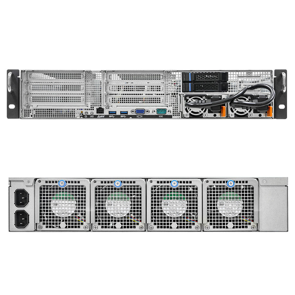 AsRock Rack 2u2e-f/icx2 2u Rackmount Server Barebone Dual Socket P+ (lga 4189) C621a 3rd Gen Intel Xeon Scalable Processors 2 Nvme Drive Bays - 2U2E-F/ICX2