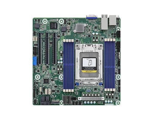 AsRock Micro Atx - Amd Epyc 7003 (with Amd 3d V-cache Technology)/7002 Series Processors - System On Chip - Single Socket Sp3 - Ddr4 - Ethernet - ROMED8U-2T