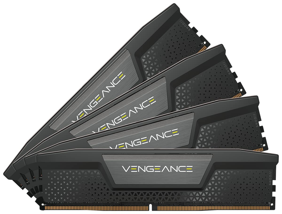 Corsair Vengeance Ddr5 32gb (2 X 16gb) Ddr5 7000 Cl34-42-42-96 1.45v Intel Xmp - Black - CMK32GX5M2X7000C34