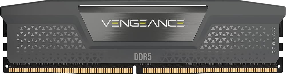 Corsair Vengeance Ddr5 64gb (2 X 32gb) Ddr5 5600 Cl40-40-40-77 1.25v Intel Xmp & Amd Expo - Grey - CMK64GX5M2B5600Z40