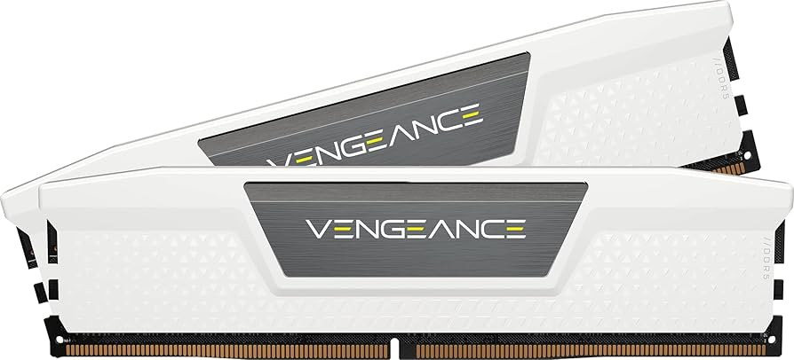 Corsair Vengeance Ddr5 64gb (2 X 32gb) Ddr5 6000 Cl40-40-40-77 1.35v Intel Xmp - White - CMK64GX5M2B6000C40W