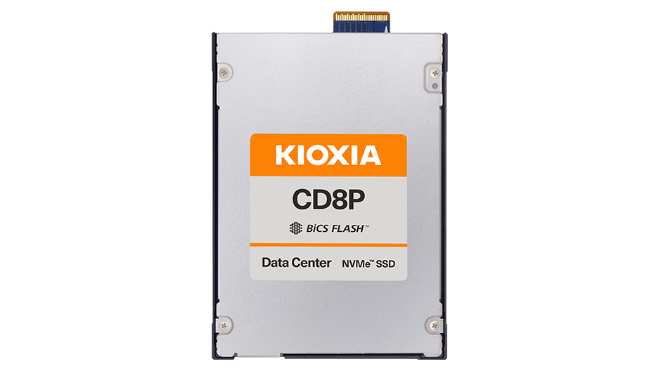 Kioxia CD8P - PCIe 5.0 - 3DWPD - 12800GB - SED - E3.S - KCD8DPJE12T8