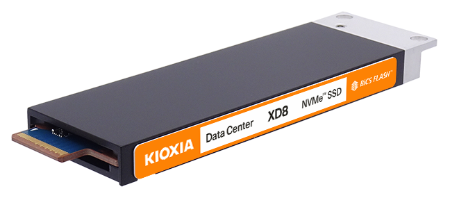 Kioxia XD8 - PCIe 5.0, NVMe 2.0 - 1,920GB - SED - E1.S 15 mm - KXD8DRJ91T92