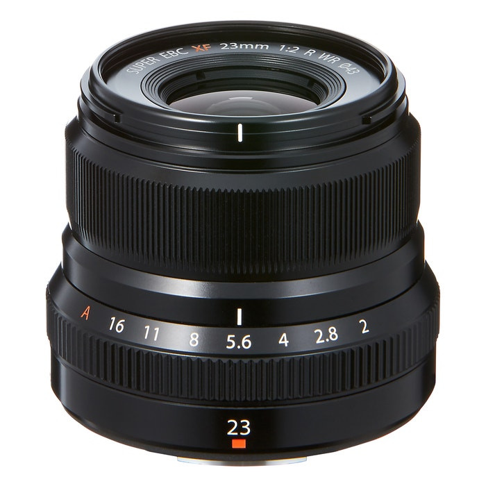 Fujifilm XF23mmF2 R WR Lens, Black 10 elements in 6 groups with 2 aspherical elements - 16523169