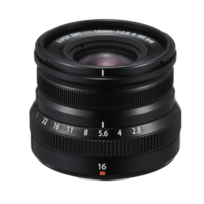 Fujifilm XF16mmF2.8 R WR Lens, Black 10 Elements in 8 Groups with 2 Aspherical Elements - 16611655