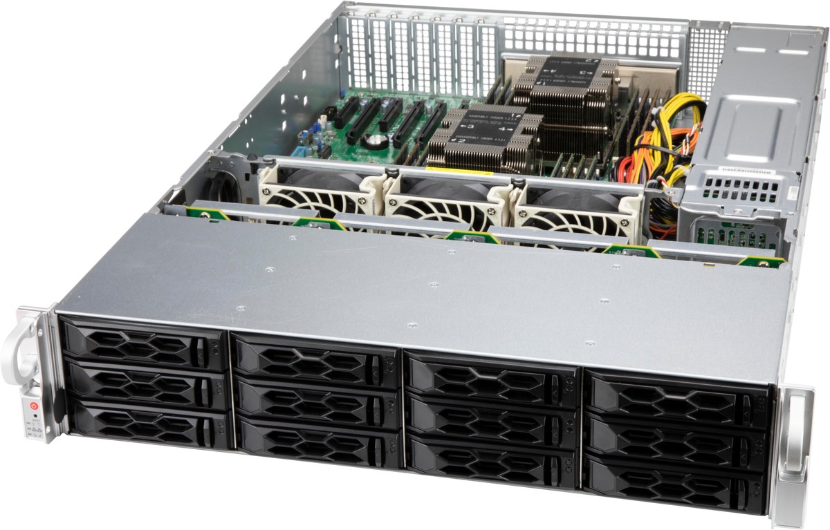 Supermicro SCLA26E1C4-R609LP 2U Chassis