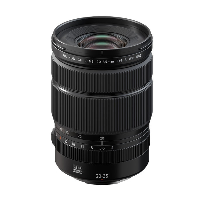 Fujifilm GF20-35mmF4 R WR Lens 14 elements in 10 Groups, with 3 Aspherical, 1 Aspherical ED, and 3 ED Lens Elements - 600023098