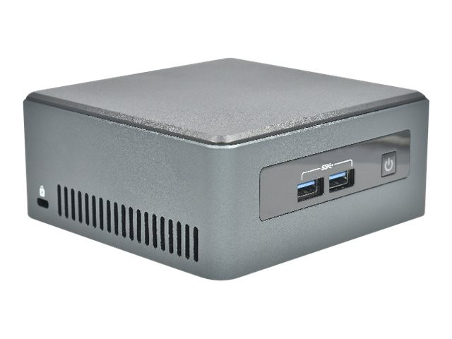 Simply Nuc 7 I7Dnhe, I7 Vpro Comm, H Chas,Us Cord, Dimm, 8Gb, Ddr4-2666, So-260, Ssd, 12 8Gb, M.2, Sata 3, Os, Windows 10 Pro, Digital License, Module, I/O Plate, Dawson, Triple Usb - 910-NCH4-U31