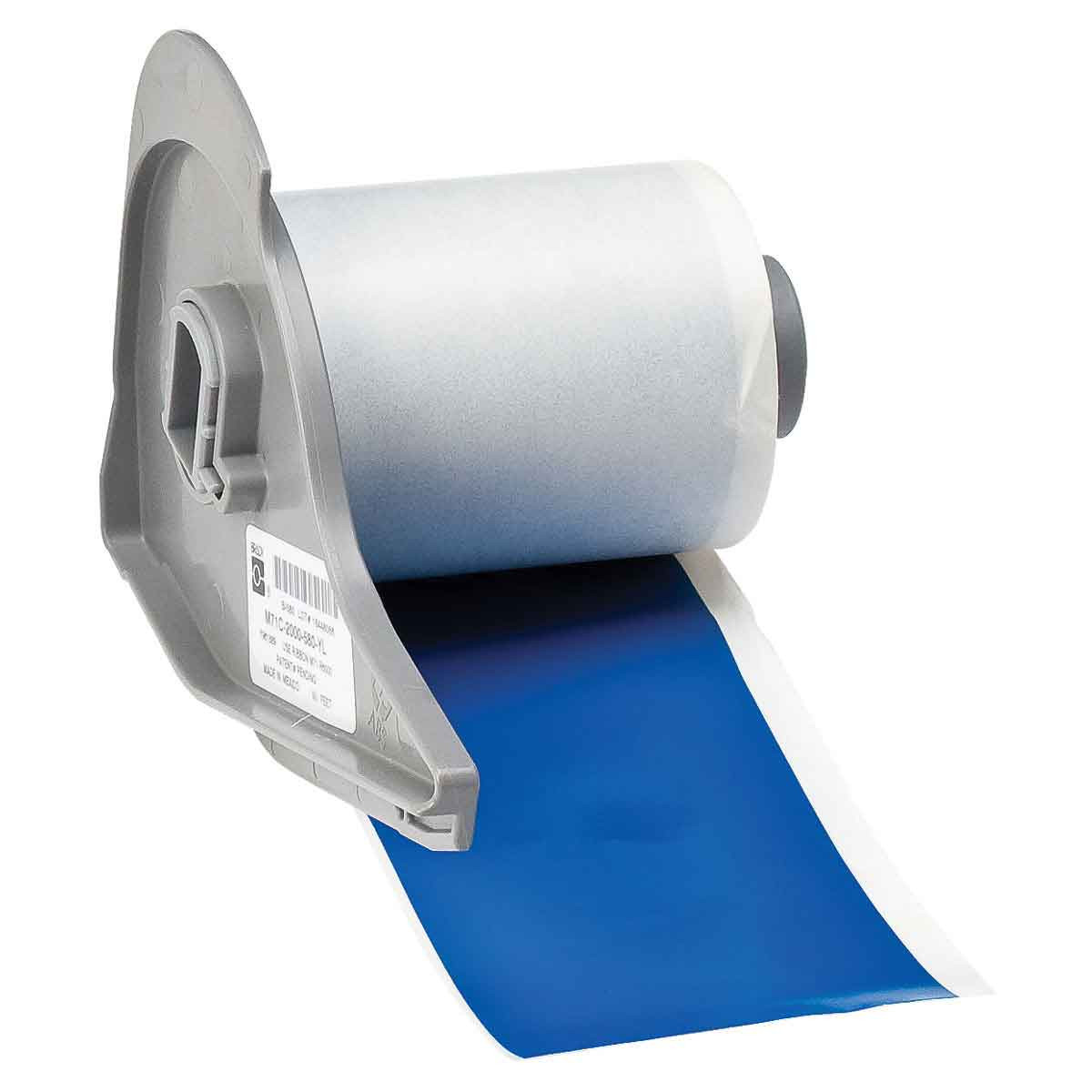 Brady Weather Permanent Adhesive Vinyl Label Tape for BMP71 - 2", Blue - M71C-2000-595-BL