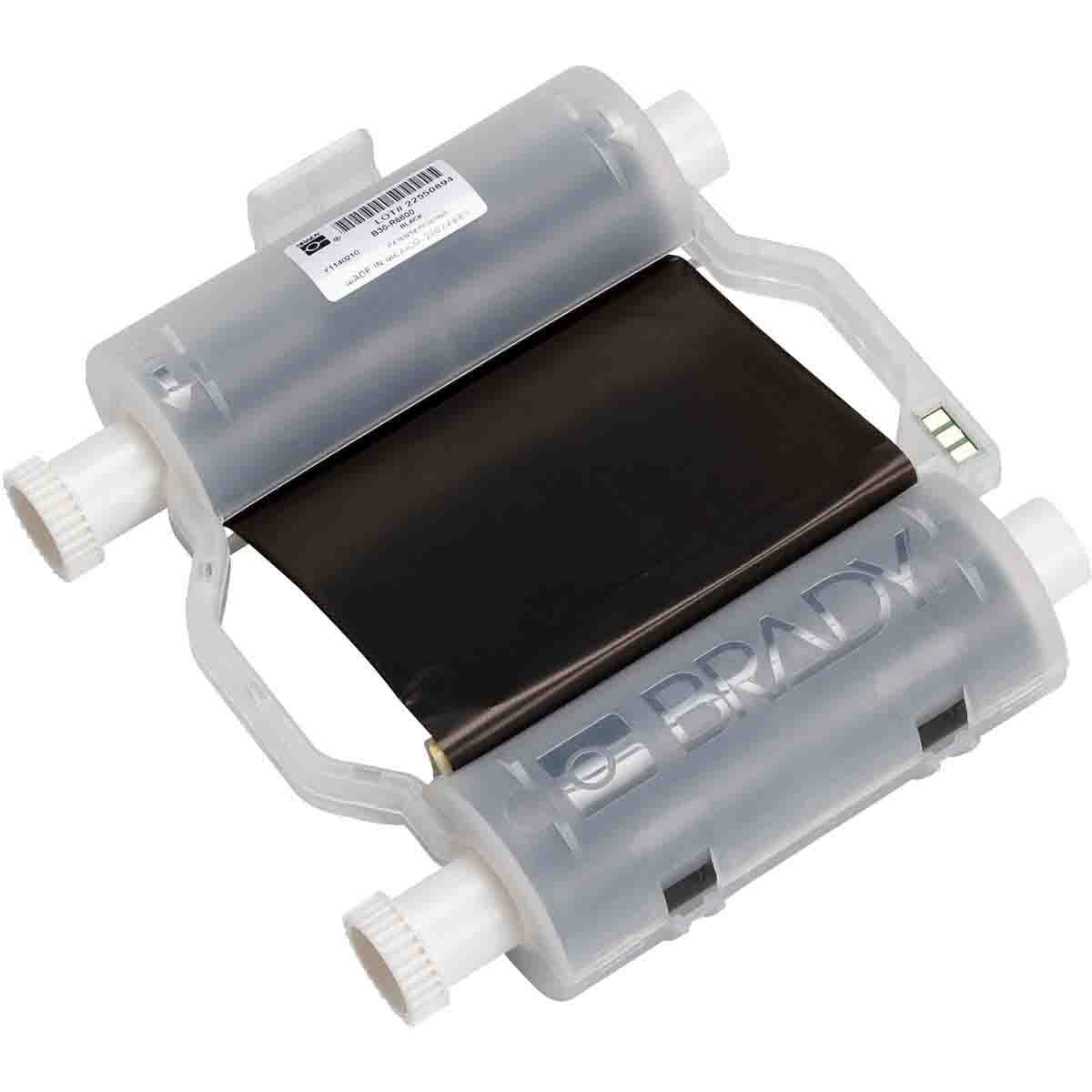 Brady B30 Series R6600 Halogen Free Printer Ribbon, Black - B30-R6600