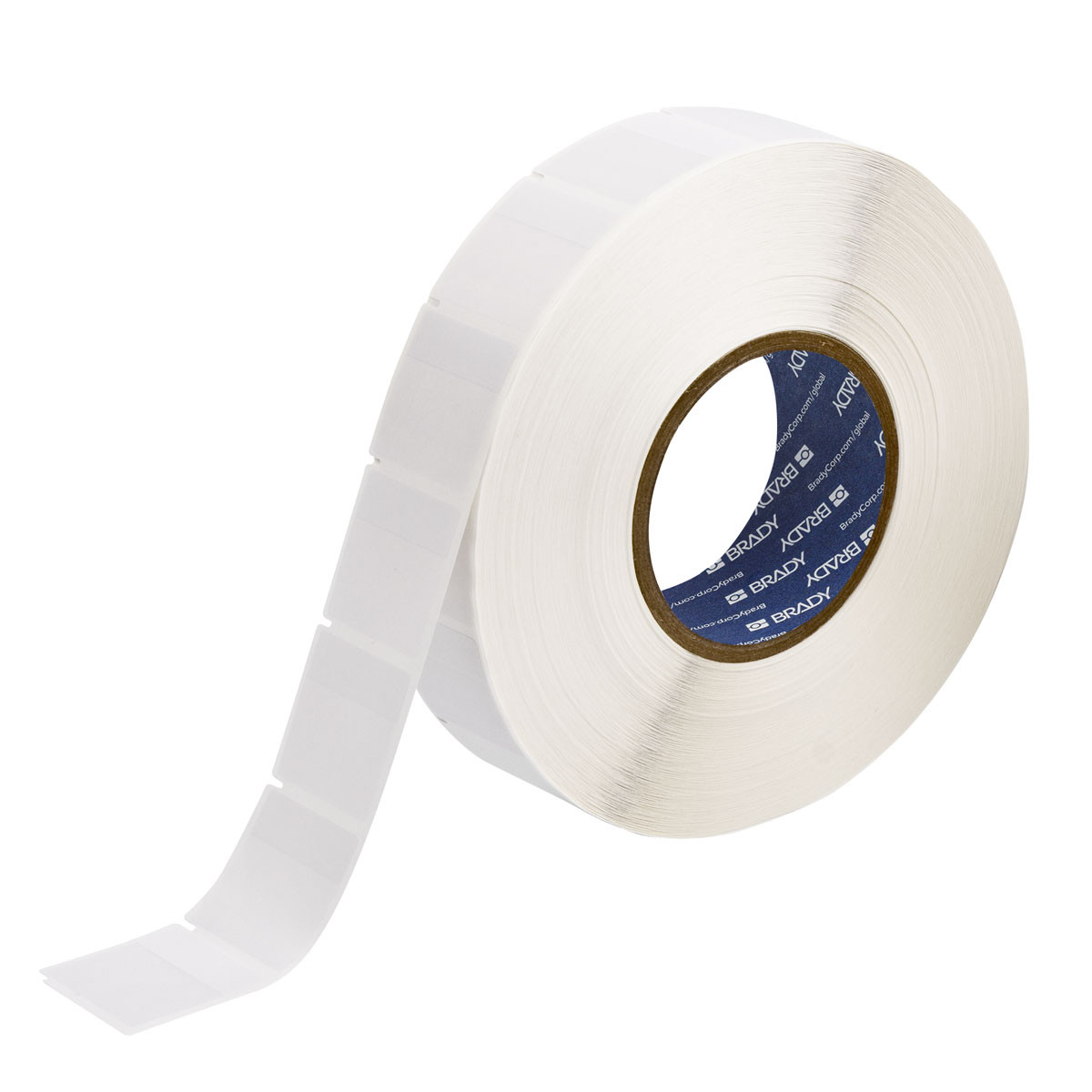 Brady Self-Laminating Vinyl Wrap Around Labels for 3" Core Printers - 1.5" x 1.5" - THT-119-427-2.5
