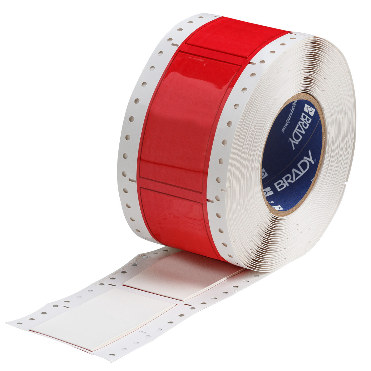 Brady 3" Core PermaSleeve Heatex Polyolefin 1" to 1.9" Diameter Wire Marking Sleeves - HX-2000-150-WT