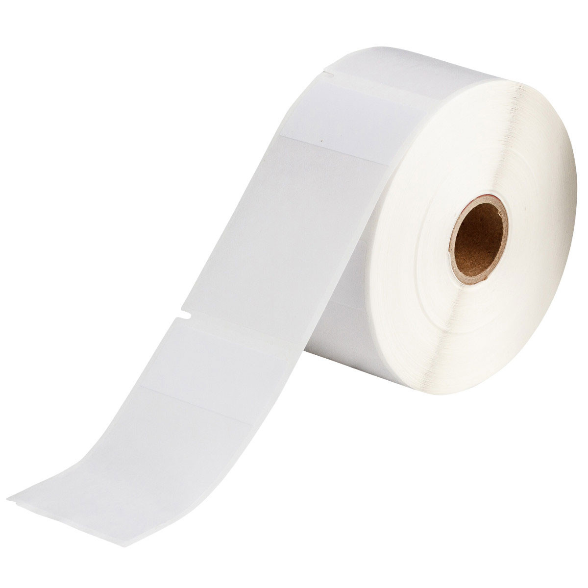 Brady Self-Laminating Vinyl Wrap Around Labels for 1" Small Core Printers - 3.75" x 2" - 114218